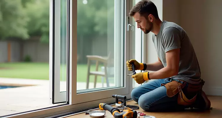 Sliding Glass Door Panel Repair in Largo, FL