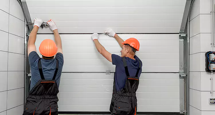Garage Door Bottom Panel Repair in Largo, FL