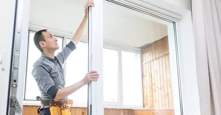 Aluminum Storefront Door Repair in Largo, FL