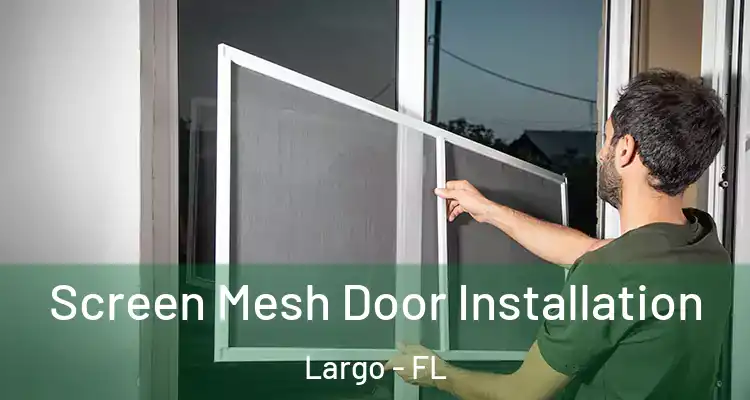 Screen Mesh Door Installation Largo - FL