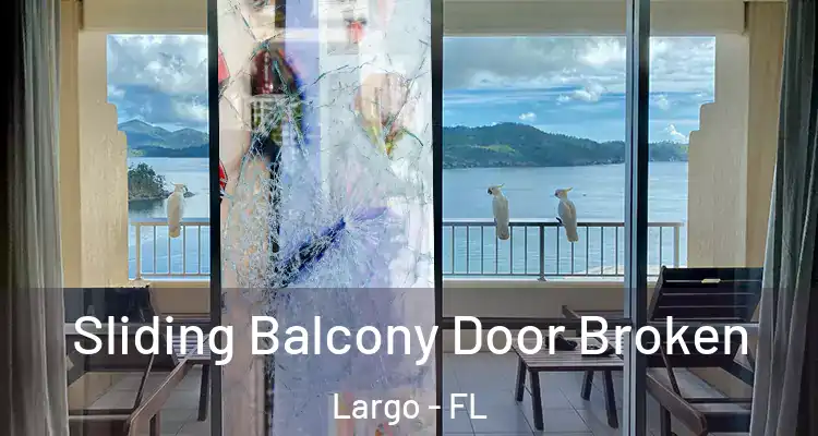 Sliding Balcony Door Broken Largo - FL